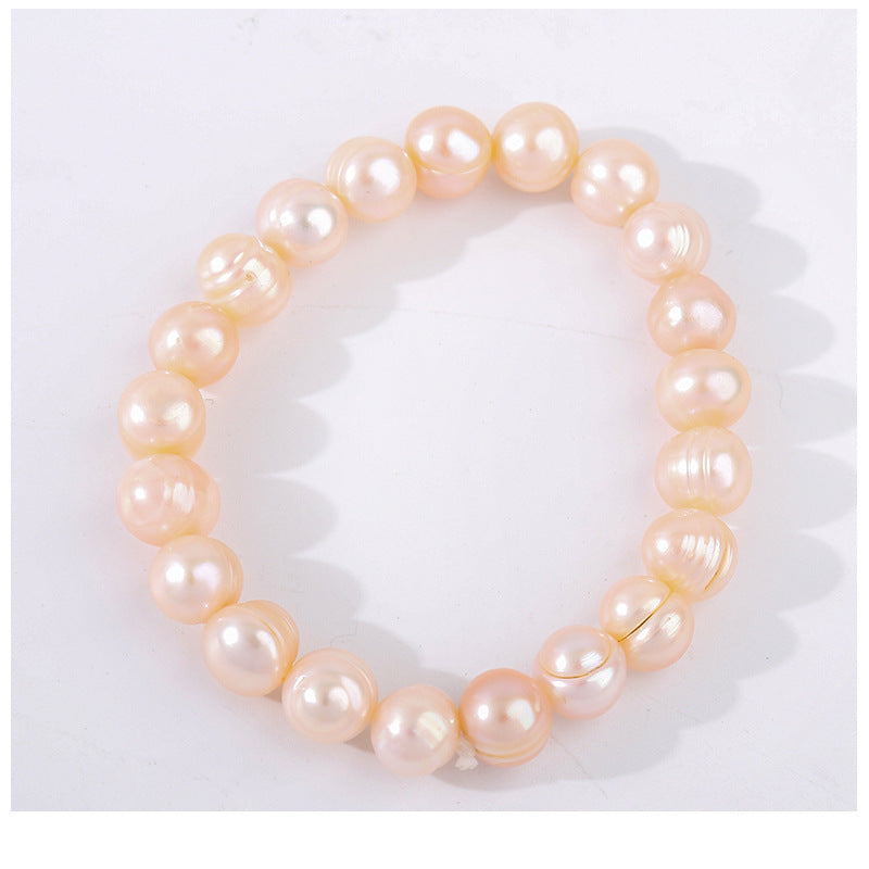 Origin Supply Cold Door Product Supply Freshwater Pearl Girls Japanese and Korean Simple Bracelet Bracelet pearl bracelet