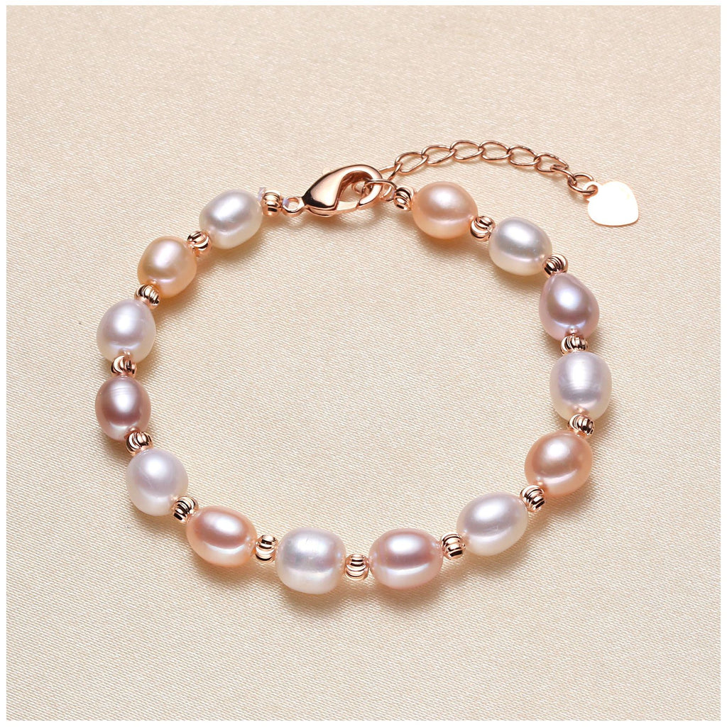 Real Pearl Factory Wholesale Freshwater Pearl Bracelet Fashion Women Jewelry Cold Door Products Stall Supply pearl bracelet