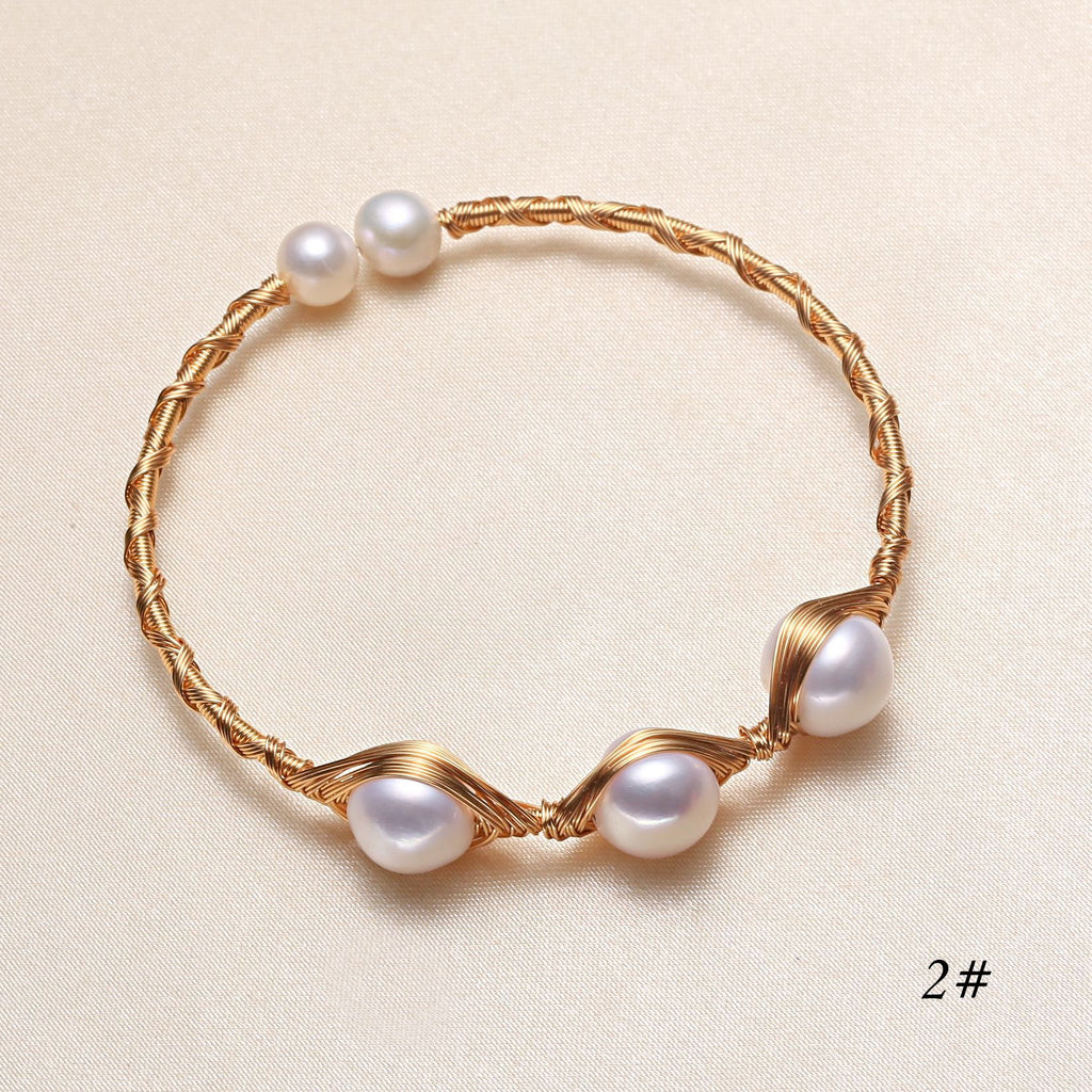 Origin Supply Freshwater Pearl Bracelet Women's Jewelry Shop Stall Supply Pearl Jewelry Wholesale pearl bracelet