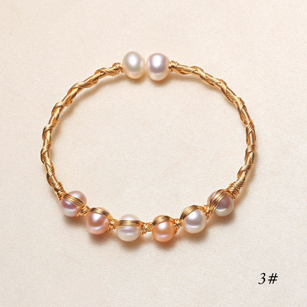 Origin Supply Freshwater Pearl Bracelet Women's Jewelry Shop Stall Supply Pearl Jewelry Wholesale pearl bracelet