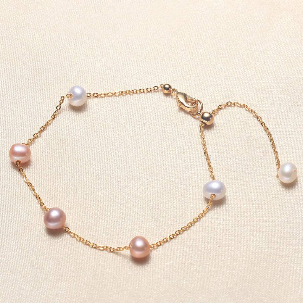 Bracelet Collection Direct Supply from Place of Origin Freshwater Pearl Bracelet for Women Simple Handmade Bracelet Jewellery pearl bracelet