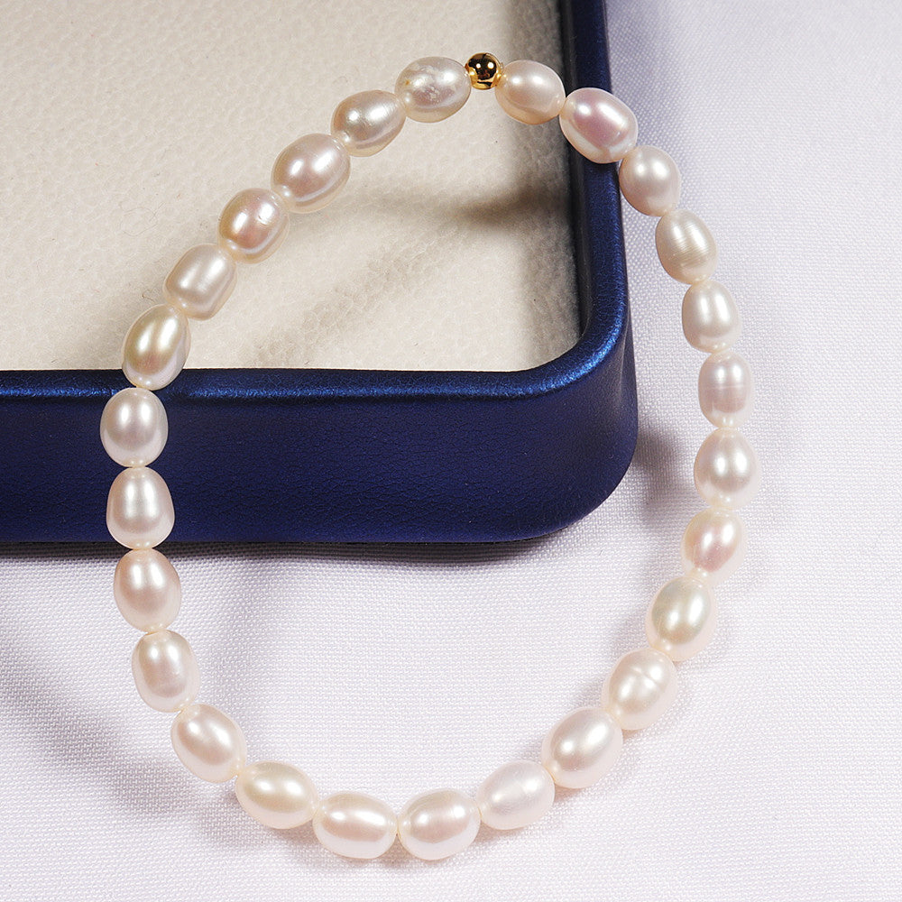 SOURCE Manufacturer Non-Mainstream Style Bracelet S925 Silver Bracelet Freshwater Pearl Elastic String Bracelet Wholesale One Piece Dropshipping pearl bracelet